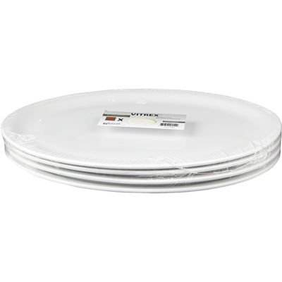 Vitrex Assiette ovale 4x4.0 ea, 8,25 $/1ch