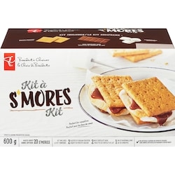 President's Choice S'mores Kit 600 g, $1.33/100g
