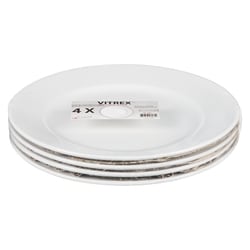Vitrex 4 x Assiette à Dinner 10.5" 4x1.0 ea, 5,50 $/1ch