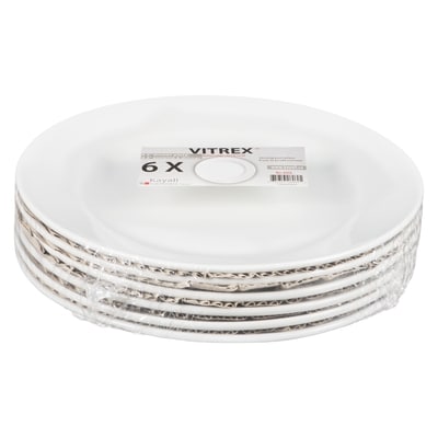 Vitrex Round Plate 6x1.0 ea, $3.83/1ea