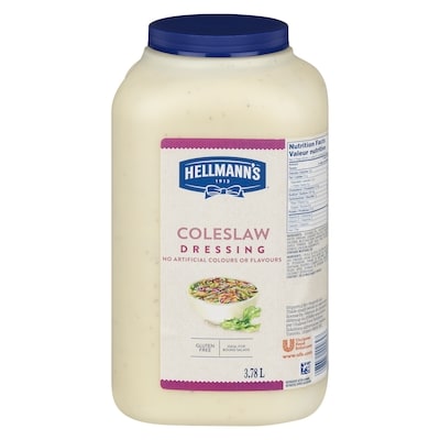 Hellmann's Creamy Coleslaw Dressing 3.78 l, $0.93/100ml