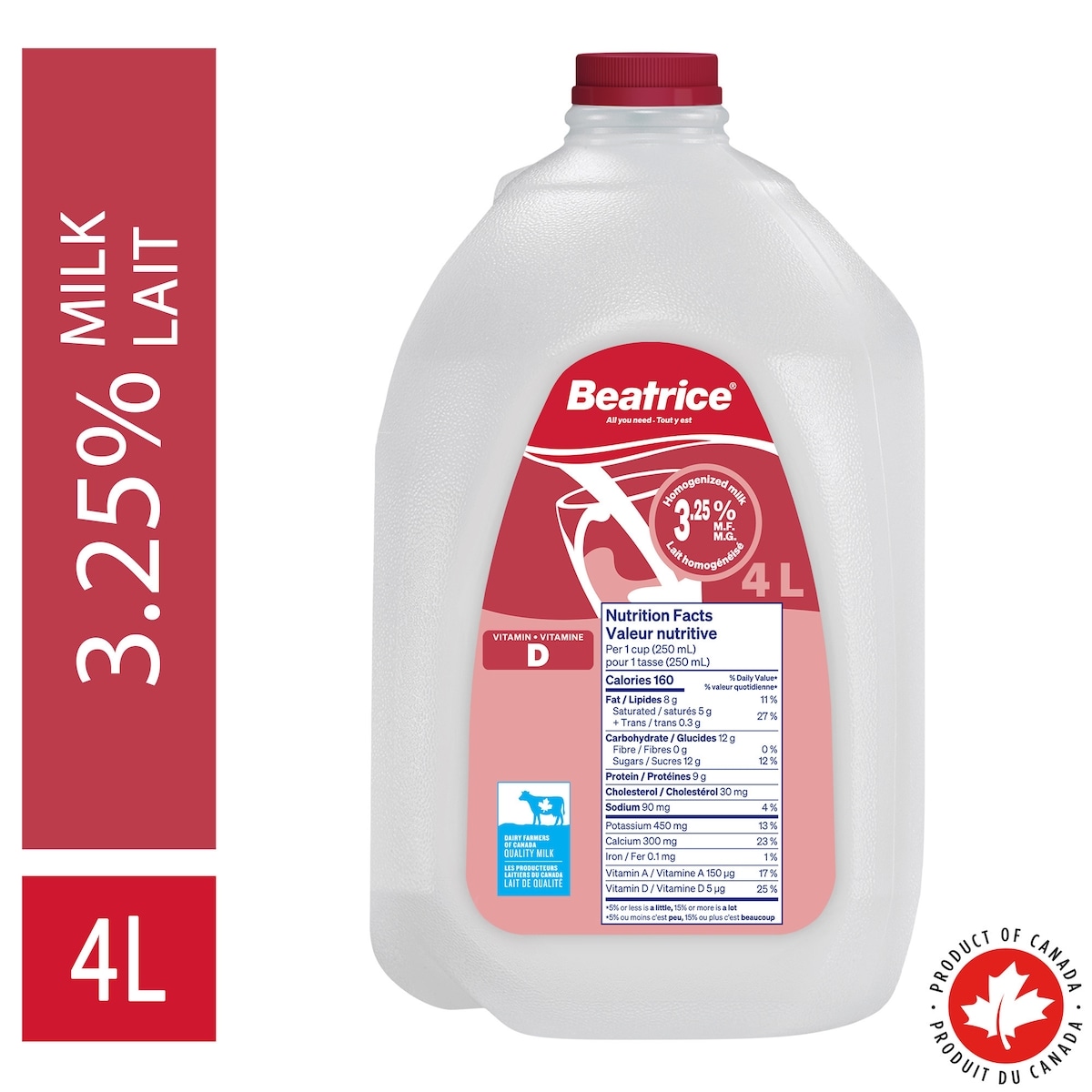 Beatrice Homogenized Milk 3.25%