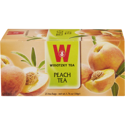 Wissotzky Thé à la pêche casher 50 g, 9,98 $/100g