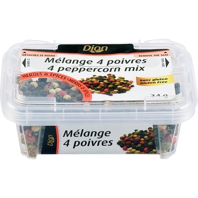 Dion Herbs & Spices 4 Peppercorn Mix 34 g, $17.62/100g