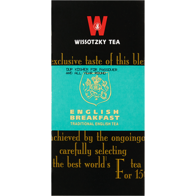 Wissotzky Kosher English Breakfast Tea 50 g, $9.98/100g