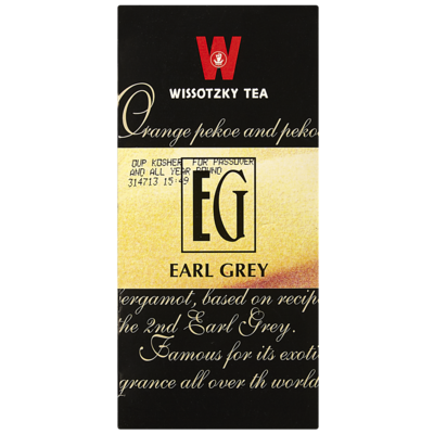 Wissotzky Kosher Earl Grey Tea 25 ea, $9.33/100g