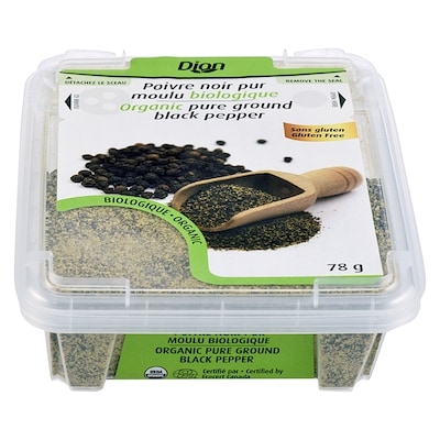 null Organic Pure Ground Black Pepper 78 g, $10.24/100g