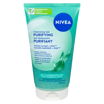Nivea Gel purifiant nettoyant Aqua Effect 150 ml, 6,33 $/100ml