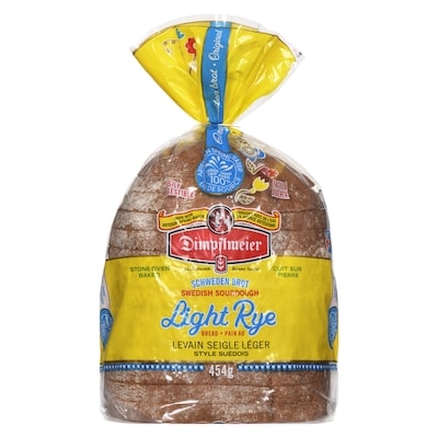 Dimpflmeier Bread Original Swedish Style Light Rye 454 g, $0.99/100g