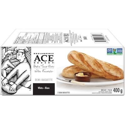 ACE Demi Baguette BYO 400 g, $1.50/100g