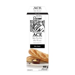 Boulangerie ACE Demi-baguette BYO 400 g, 1,50 $/100g