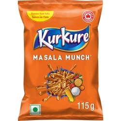 Kurkure Grignotines aromatisées Masala Munch 115 g, 1,52 $/100g