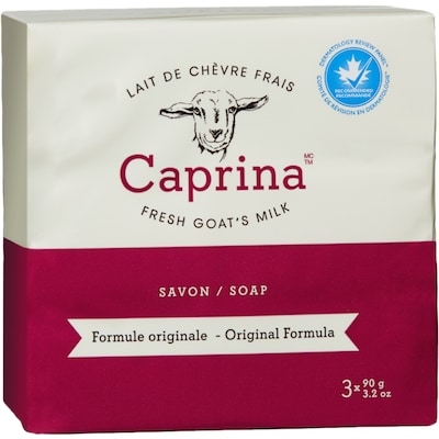 Caprina Savon au lait de chèvre formule originale 270 g, 2,40 $/100g