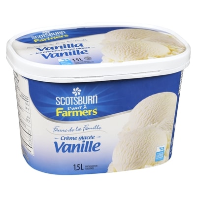 Crème glacée Favori de la Famille à la vanille Scotsburn