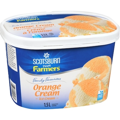 Family Favourites Orange Cream Ice Cream