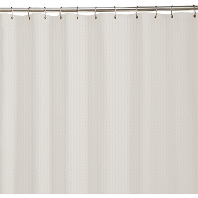 Everyday Essentials White Microfiber Shower Curtain 1 ea, $18.00/1ea