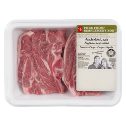 le Choix du Président Côtelettes d’épaule d’agneau australien Simplement bon 35,25 $/1kg 15,99 $/1lb