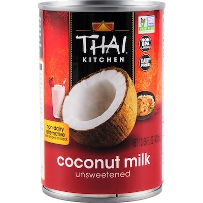 Thai Kitchen Lait de coco non sucré de qualité supérieure 400 ml, 0,70 $/100ml