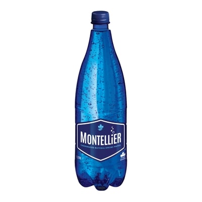 Montellier Carbonated Natural Spring Water 1 l, $0.18/100ml
