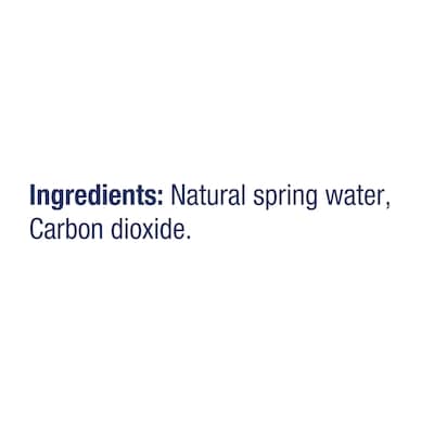 Carbonated Natural Spring Water