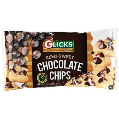 Glicks Kosher Chocolate Chips 283 g, $4.24/100g