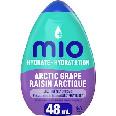 MiO Hydrate Arctic Grape Electrolyte Drink Mix 48 ml, $7.27/100ml