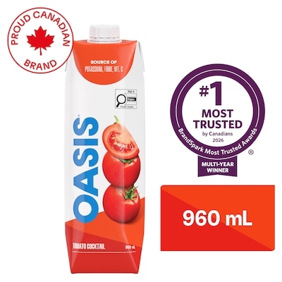 Oasis Tomato Cocktail Juice 960 ml, $0.23/100ml