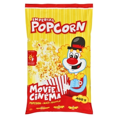Imperial Pop Corn, Resealable 400 g, $1.20/100g