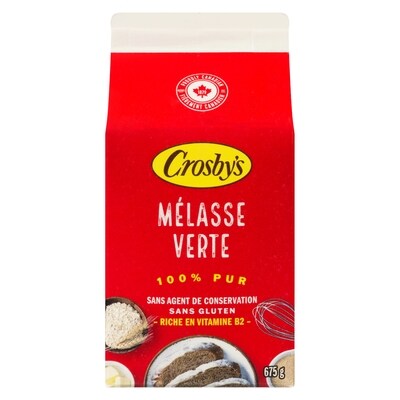 Crosby’s Mélasse de cuisine 675 g, 0,89 $/100g