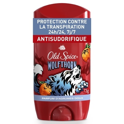 Old Spice Antisudorifique et désodorisant Wolfthorn 73 g, 10,96 $/100g