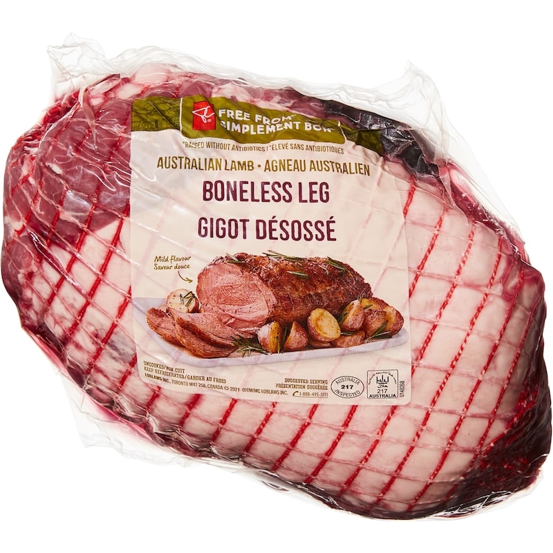 Free From Australian Lamb Boneless Leg 