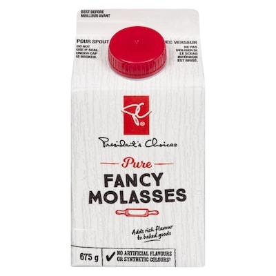 President's Choice Pure Fancy Molasses 675 g, $0.64/100g
