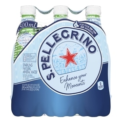 SanPellegrino Eau minérale pétillante gazéifiée 6x500.0 ml, 0,27 $/100ml
