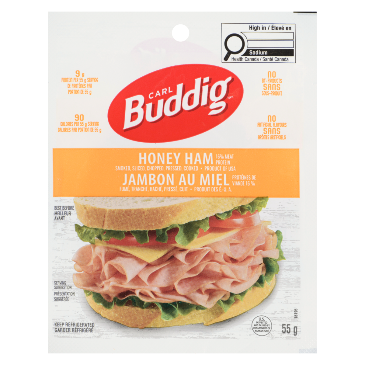Carl Buddig Honey Ham