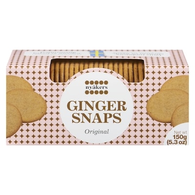 Nyakers Ginger Snaps 150 g, $2.53/100g
