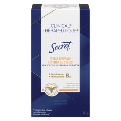 Secret Antisudorifique Thérapeutique réaction au stress en bâton agrume 45 g, 25,53 $/100g