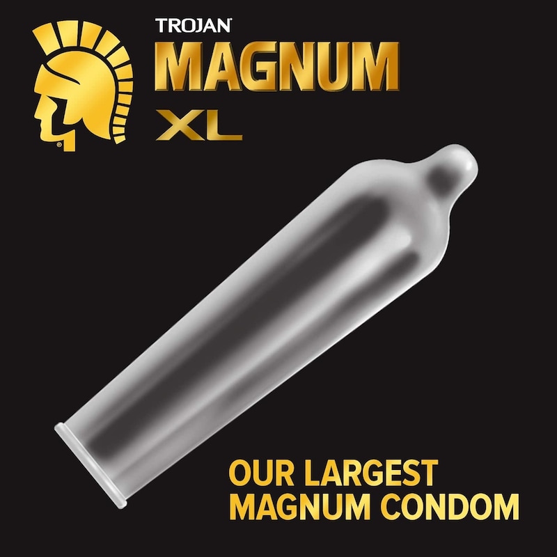Magnum XL Lubricated Condoms
