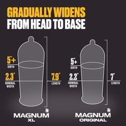 trojan magnum xl lubricated condoms Amazon.com: TROJAN Magnum Lubricated Large Condoms, Comfortable and Smooth Lubricated  Condoms for Men, America's Number One Condom, 36 Count Pack & Magnum XL  Large Size Lubricated Condoms