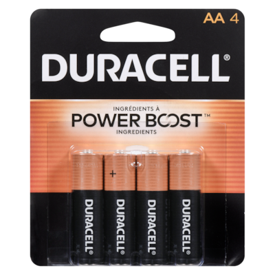 Duracell 2032 Coppertop Alkaline Batteries, AA 4 ea, $1.25/1ea