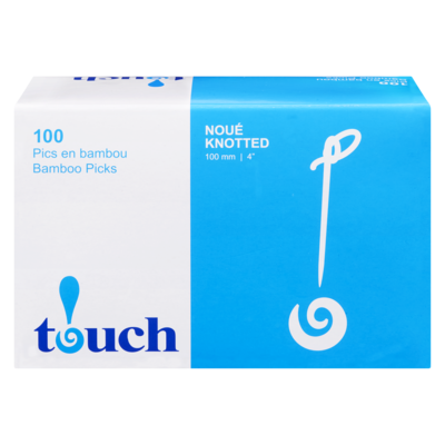 Touch 100 Knotted Bamboo Picks 100 ea, $0.04/1ea
