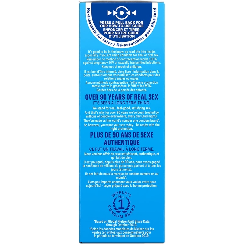 Sensi-Crème Original Latex Condoms Easy-On