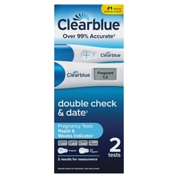 Double Check & Date Combo Pack, Weeks Indicator & Rapid Detection, 2 Tests