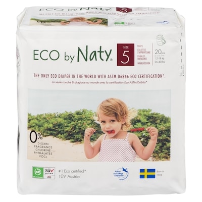 Naty Pull-On Pants, Size 5 20 ea, $1.05/1ea