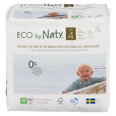 Naty Pull On Pants, 4 22 ea, $0.95/1ea