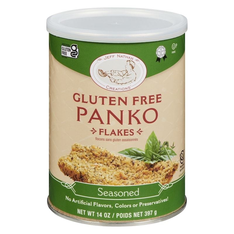 Gluten Free Panko Flakes, Seasoned