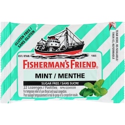 Fisherman’s Friend Menthe 22 ea, 0,13 $/1ch