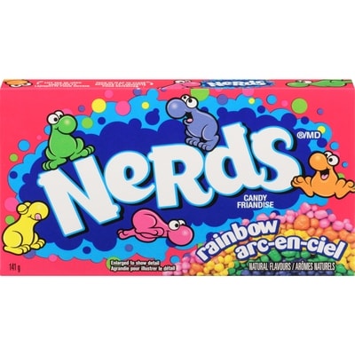 Wonka Bonbons Nerds Rainbow 142 g, 1,75 $/100g
