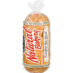 Natural Bakery Natural Bakery pain seigle petit 500 g, 0,80 $/100g