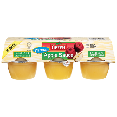 Gefen Compote de pommes naturelle 113 g, 7,07 $/100g