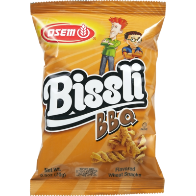Osem Kosher Bissli, BBQ 70 g, $2.56/100g
